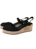 Eileen Fisher Black Wedges Size 10 - photo 1