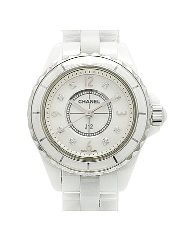 Chanel Chanel J12 8P Diamond H2570 White Dial Women's Watch (view 1)