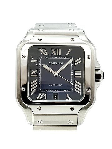 Cartier Cartier Santos de LM WSSA0030 Blue Dial Men's Watch (view 1)