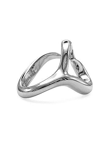 Tiffany & Co. TIFFANY&amp;Co. Open Heart Ring - Elsa Peretti Design SV925 7823 Silver Women's (view 2)