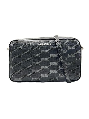 Balenciaga BALENCIAGA BB Monogram Shoulder Bag 702723 Black Gray Men's (view 1)