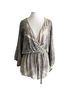 Blue Life 100% Rayon Print Multi Color Romper Size XS - photo 1