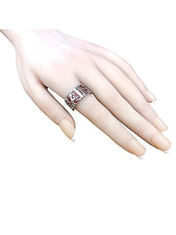 Christian Dior Christian Dior Dior Trotter Ring, Red (view 2)