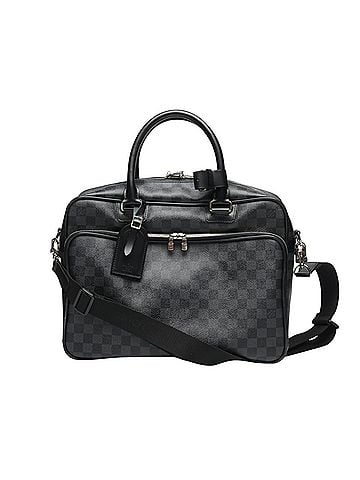 Louis Vuitton LOUIS VUITTON Shoulder Bag Business Damier Graphite Icare Canvas N23253 Gray (view 1)