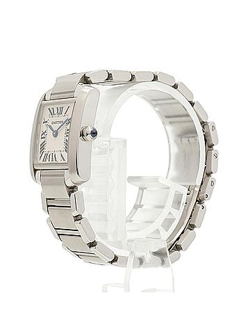Cartier Cartier Tank Française SM W51008Q3 Ivory Dial Women's Watch (view 2)