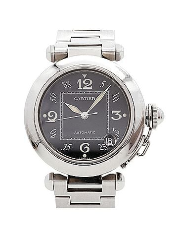 Cartier Cartier Pasha C W31043M7 Black Dial Men's Watch (view 1)