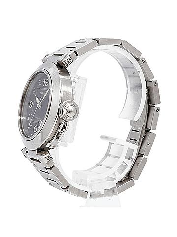 Cartier Cartier Pasha C W31043M7 Black Dial Men's Watch (view 2)