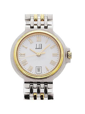 Dunhill Dunhill Elite 2-Row White Dial Women's Watch (view 1)