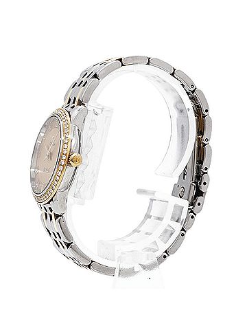 Omega Omega De Ville Prestige Diamond Bezel 413.25.27.60.08.001 Gold Dial Women's Watch (view 2)