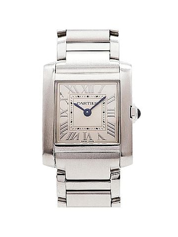 Cartier Cartier Tank Française SM WSTA0065 Silver Dial Women's Watch (view 1)