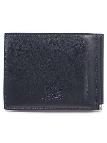 Christian Louboutin Christian Louboutin LOVE Bi-fold Wallet with Money Clip, 3185248, Black Calf Leather, Men's (view 2)