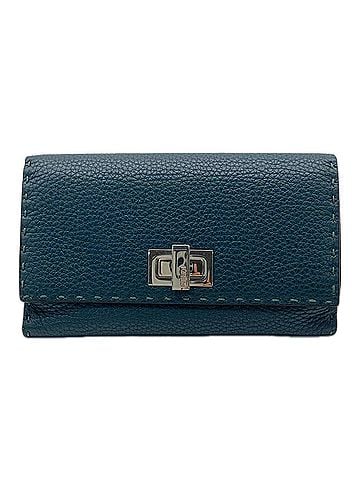 Fendi FENDI Selleria Peekaboo Continental Wallet 8M0308 Long Green Calf Leather Men's (view 1)