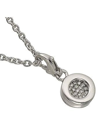 Chanel Chanel La Ronde Diamond Necklace, 40cm, 18K White Gold (750), Charm Necklace (view 2)