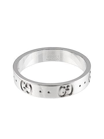 Gucci Gucci Icon Ring #17, 18K White Gold (750). (view 2)