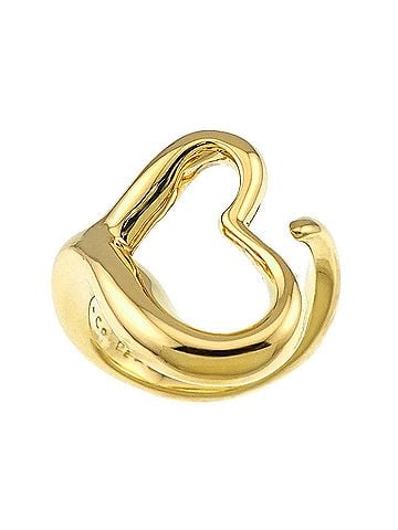 Tiffany & Co. Tiffany &amp; Co. Heart Ring, 18K Yellow Gold (750), Open Ring (view 1)