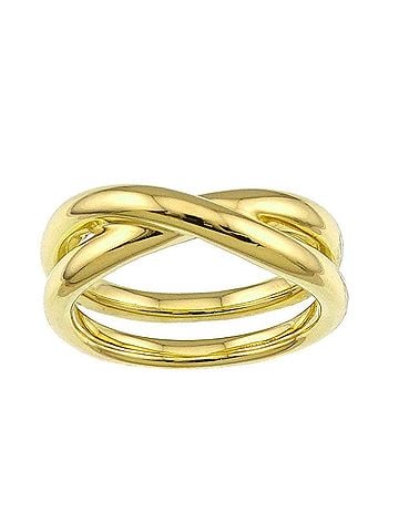 Tiffany & Co. Tiffany &amp; Co. Infinity Double Cross 1 Ring, 18K Yellow Gold 750. (view 1)