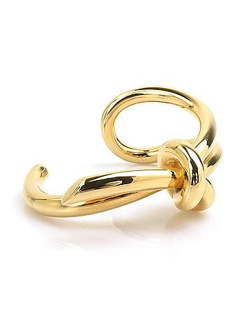 Balenciaga Balenciaga BALENCIAGA Bangle Metal Gold Women's h32470j (view 2)