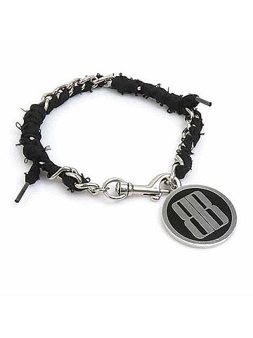 Balenciaga Balenciaga choker, metal, black and silver, women's, 832955 h32458k (view 1)