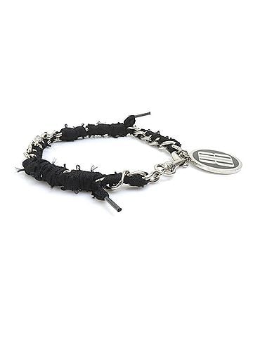 Balenciaga Balenciaga choker, metal, black and silver, women's, 832955 h32458k (view 2)