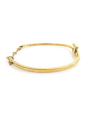 Céline Celine Triomphe Metal Gold Bracelet for Women h32461b (view 2)