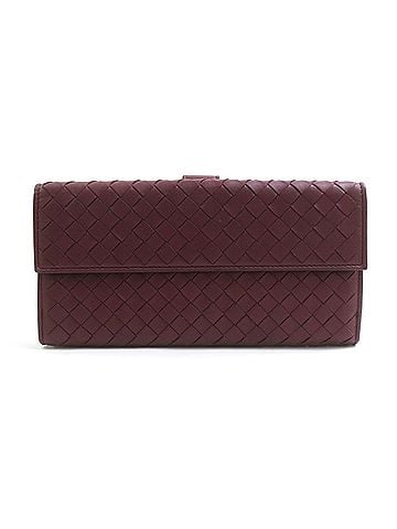 Bottega Veneta Bottega Veneta bi-fold long wallet, Intrecciato leather, Bordeaux, for men and women, h32462k (view 2)