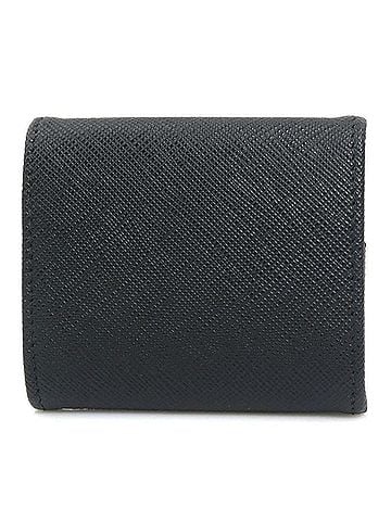 Prada Prada PRADA Wallet/Coin Purse Leather Black Men's/Women's 56808k (view 2)