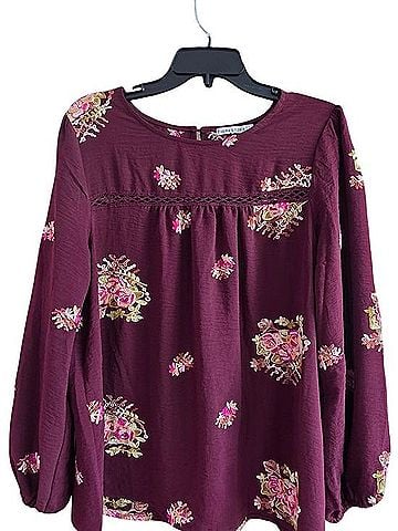 Figueroa & Flower Long Sleeve Blouse (view 1)