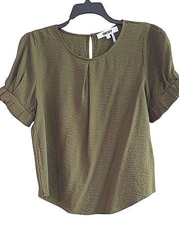 DKNY Short Sleeve Blouse (view 1)