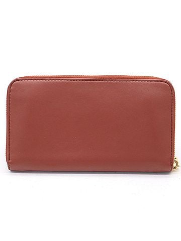 Bottega Veneta BOTTEGA VENETA Nappa Leather Round Zip Long Wallet, Bi-color, 608254, Brown, Women's (view 2)