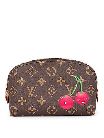 Louis Vuitton Louis Vuitton handbag pouch Monogram Cherry LV x TM Pochette Tic PM M13766 LOUIS VUITTON Takashi Murakami collaboration (view 1)