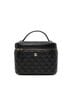 Chanel 100% Leather Black Medium CC Quilted Caviar Vanity Case One size - photo 1