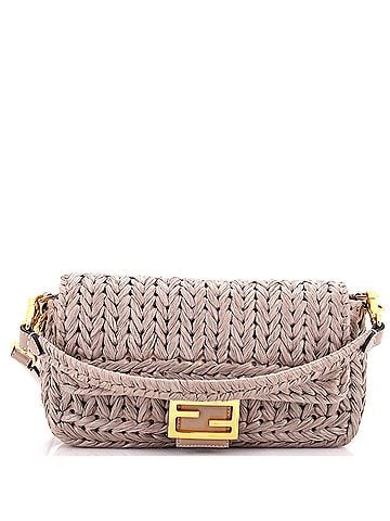 Fendi Baguette NM Bag Woven Raffia Medium (view 1)