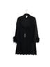Cache 43% Rayon 30% Nylon 27% Cotton 100% Polyester Black Cocktail Dress Size S - photo 2