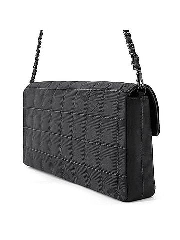 Chanel Chanel Chain Shoulder Bag, New Travel Line, Coco Mark, Nylon, A15316, CHANEL, Black, Handbag, CHANEL (view 2)
