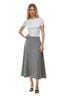 Aritzia Gray Formal Skirt Size 8 - photo 1