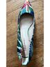Neiman Marcus Floral Multi Color Heels Size 7 1/2 - photo 5