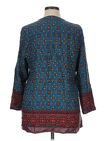 Coldwater Creek Coldwater Creek 3/4 Sleeve Blouse (view 2)