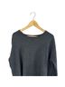 Vince. 70% Wool 30% Cashmere 100% Silk Gray Black Cashmere Pullover Sweater Size L - photo 6
