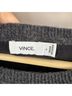 Vince. 70% Wool 30% Cashmere 100% Silk Gray Black Cashmere Pullover Sweater Size L - photo 3