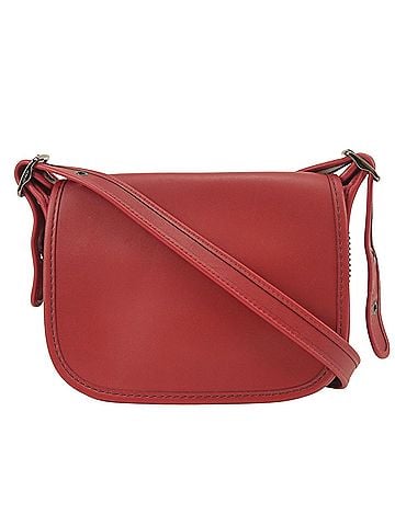Coach Coach Shoulder Bag 57731 Leather Red Crossbody Pouch Women's COACH (view 1)