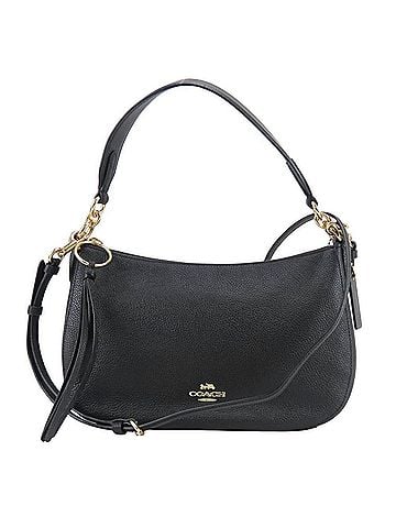 Coach Coach Shoulder Bag 52548 Leather Black Gold Hardware 2-Way Crossbody One-Shoulder for Women COACH (view 1)