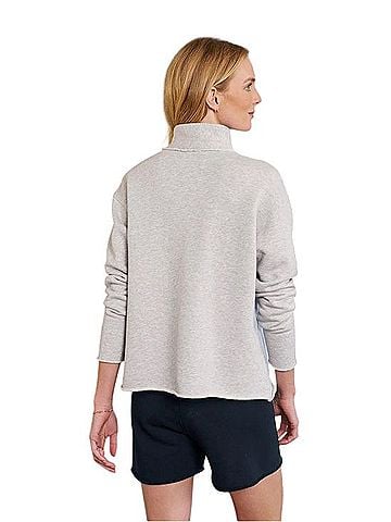 Frank & Eileen Gray Patrick Popover Henley Sweatshirt (view 2)