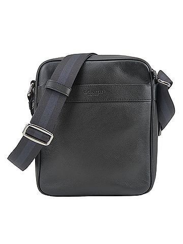 Coach Coach Shoulder Bag F54782 Leather Black Crossbody Men's COACH (view 2)