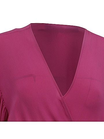 IRO Iro Robe Mini Dress in Pink Silk (view 2)