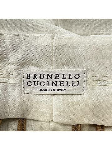 Brunello Cucinelli Brunello Cucinelli Trousers in White Cotton (view 2)