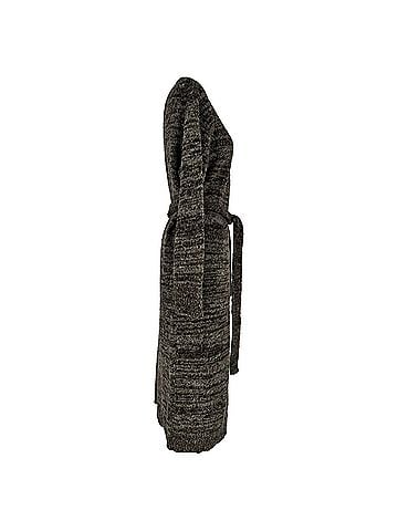 Dries Van Noten Dries Van Noten Long Cardigan in Grey Alpaca Wool (view 2)