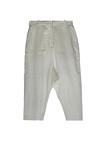 The Row The Row Mid Length Shorts in White Cotton (view 1)
