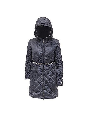 Max Mara Max Mara Quilted Puffer Jacket in Black Polyester (view 1)