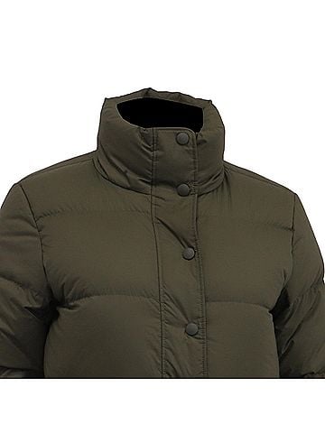 Patagonia Patagonia Silent Down Jacket in Olive Polyester (view 2)