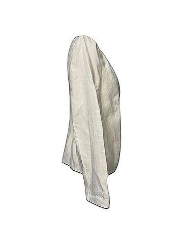 Giorgio Armani Giorgio Armani Appliqued Blazer in White Linen (view 2)